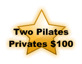 Two Pilates Privates $100